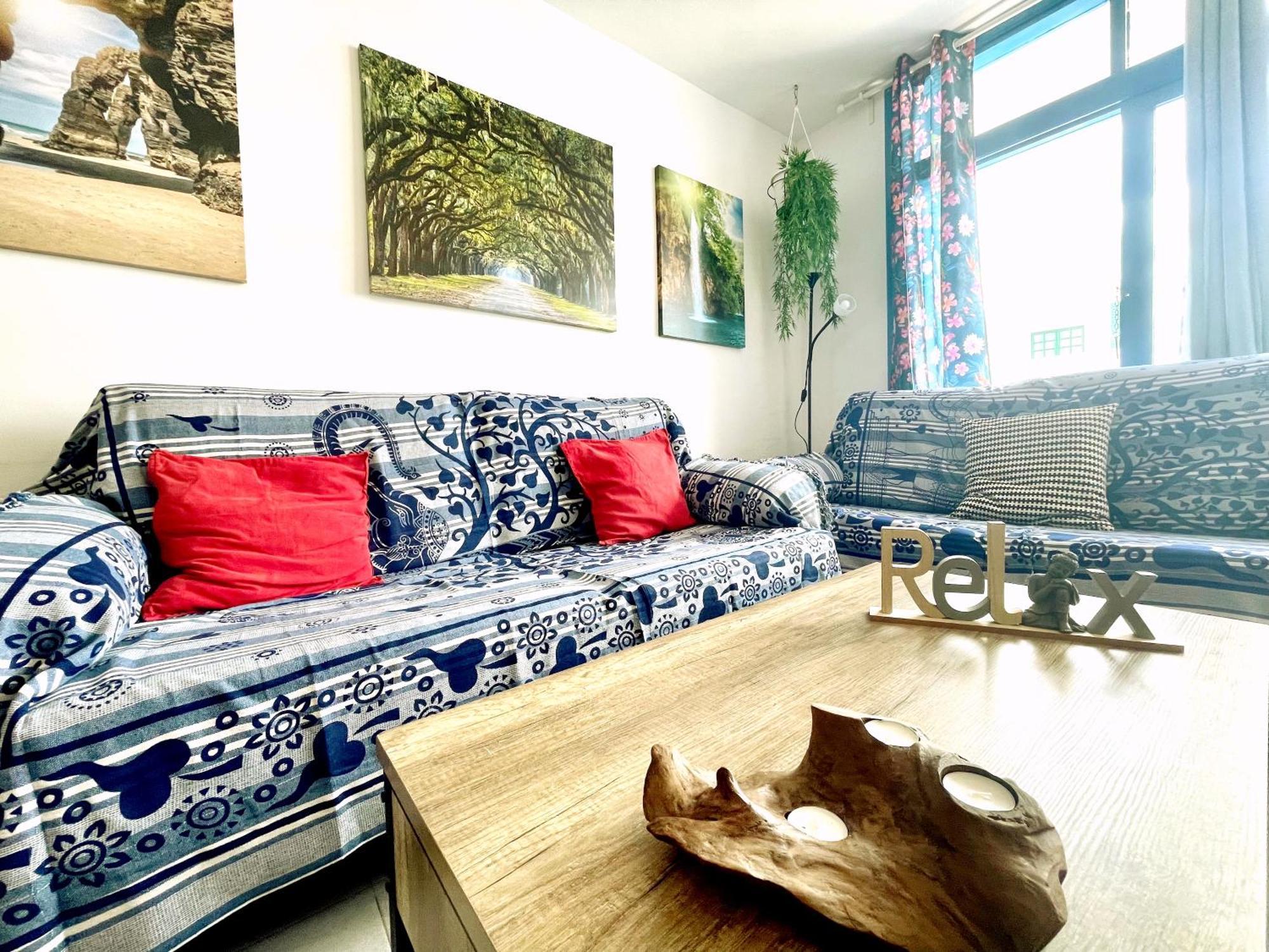 Casita Mara! 2' Line To The Sea, Shops And Bar'S Apartment Tias Bagian luar foto